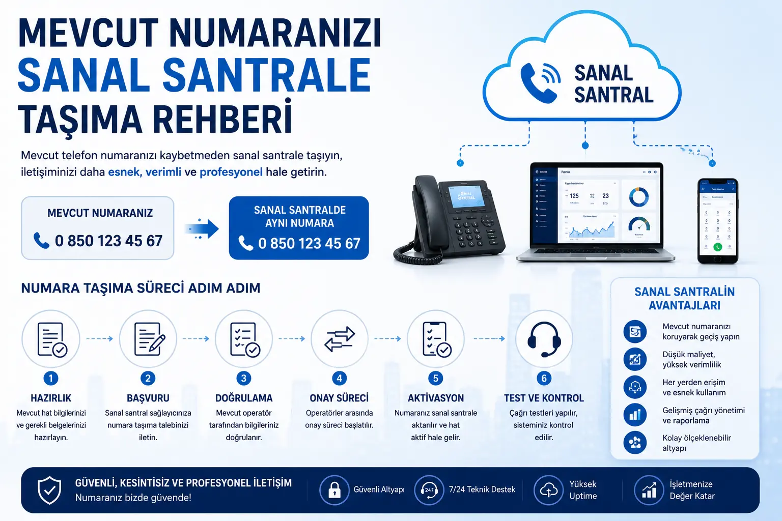 Mevcut Numaranızı Sanal Santrale Taşıma Rehberi