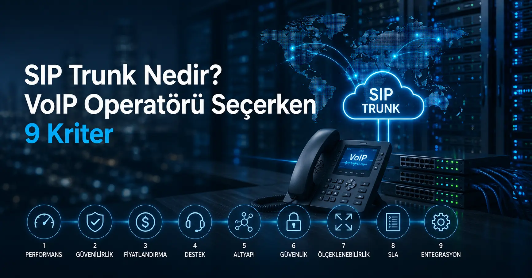 SIP Trunk Nedir? VoIP Operatörü Seçerken 9 Kriter